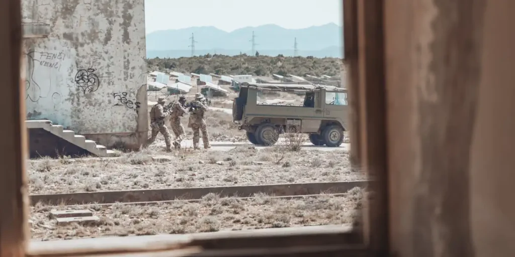 Pinzgauer in action